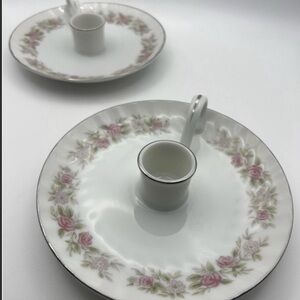 Vintage Dansico candlestick holders